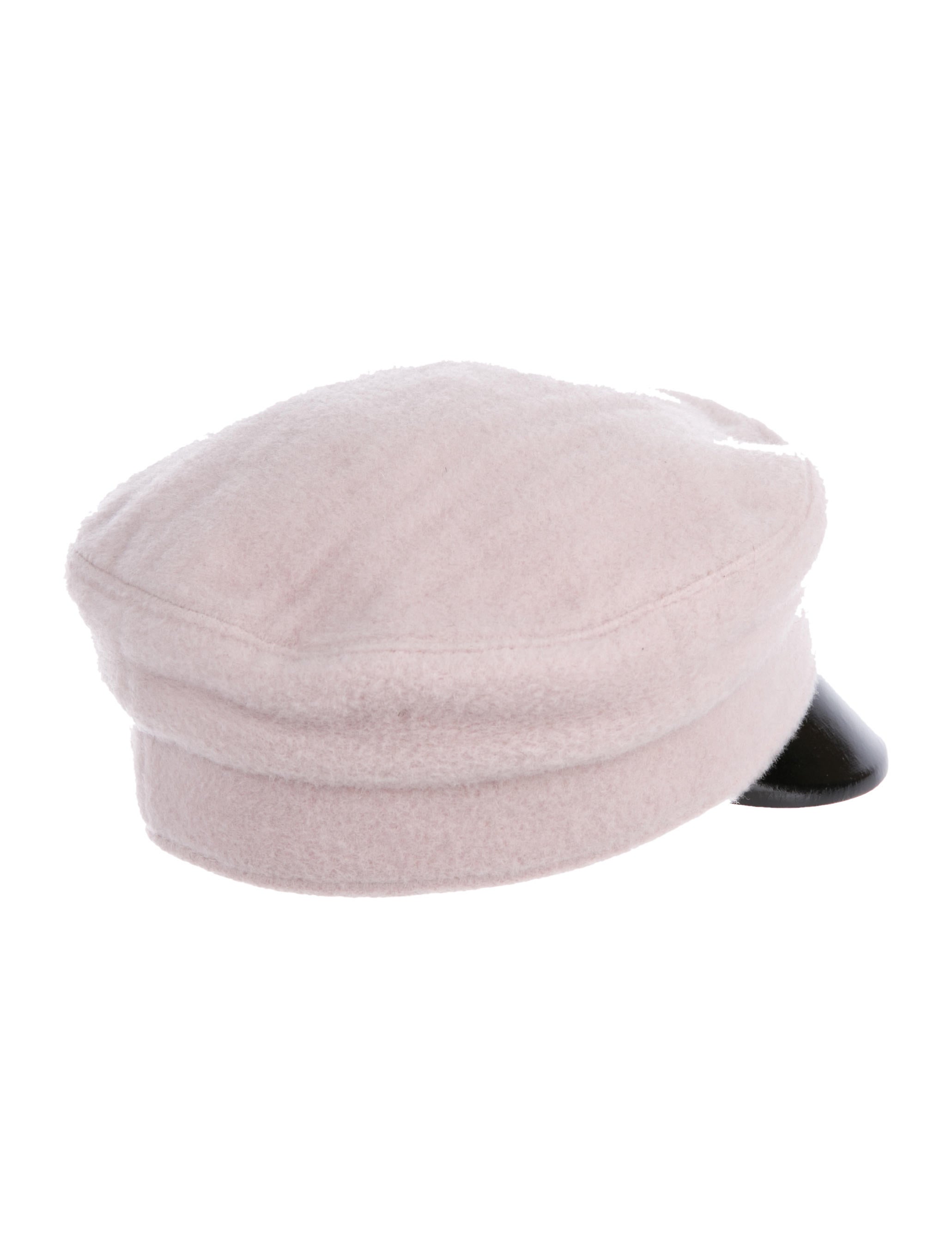 Ruslan Baginsky Pink Wool Baker Boy Cap Women main image 2