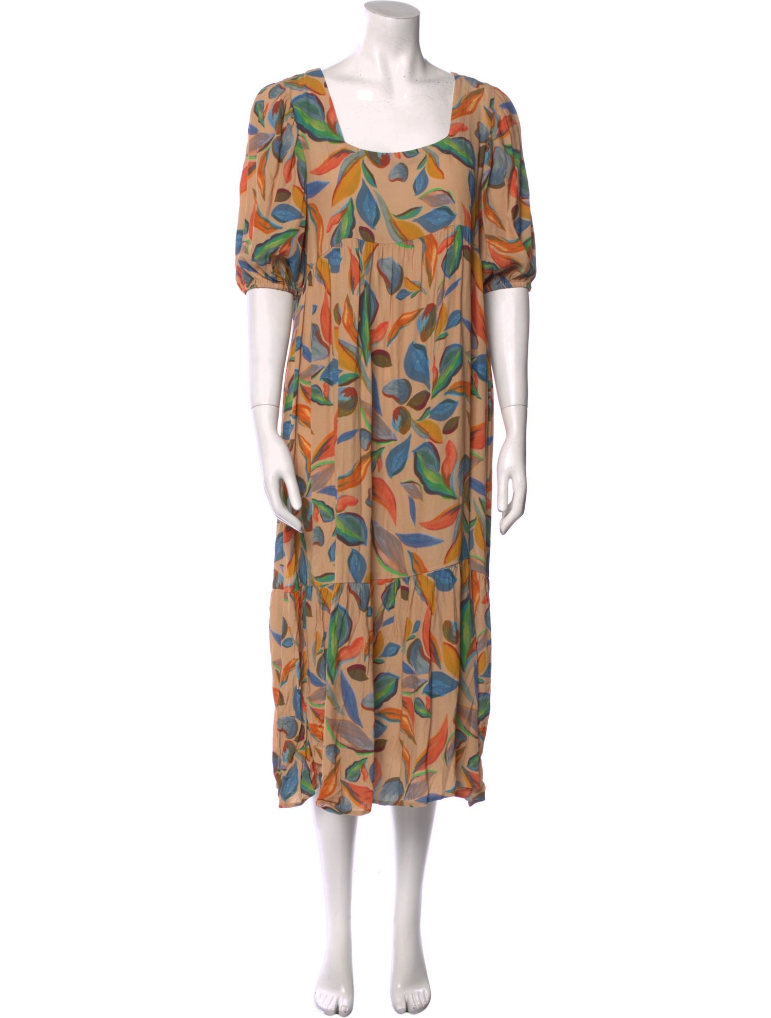 Rachel Pally Printed Midi Length Dress w/ Tags