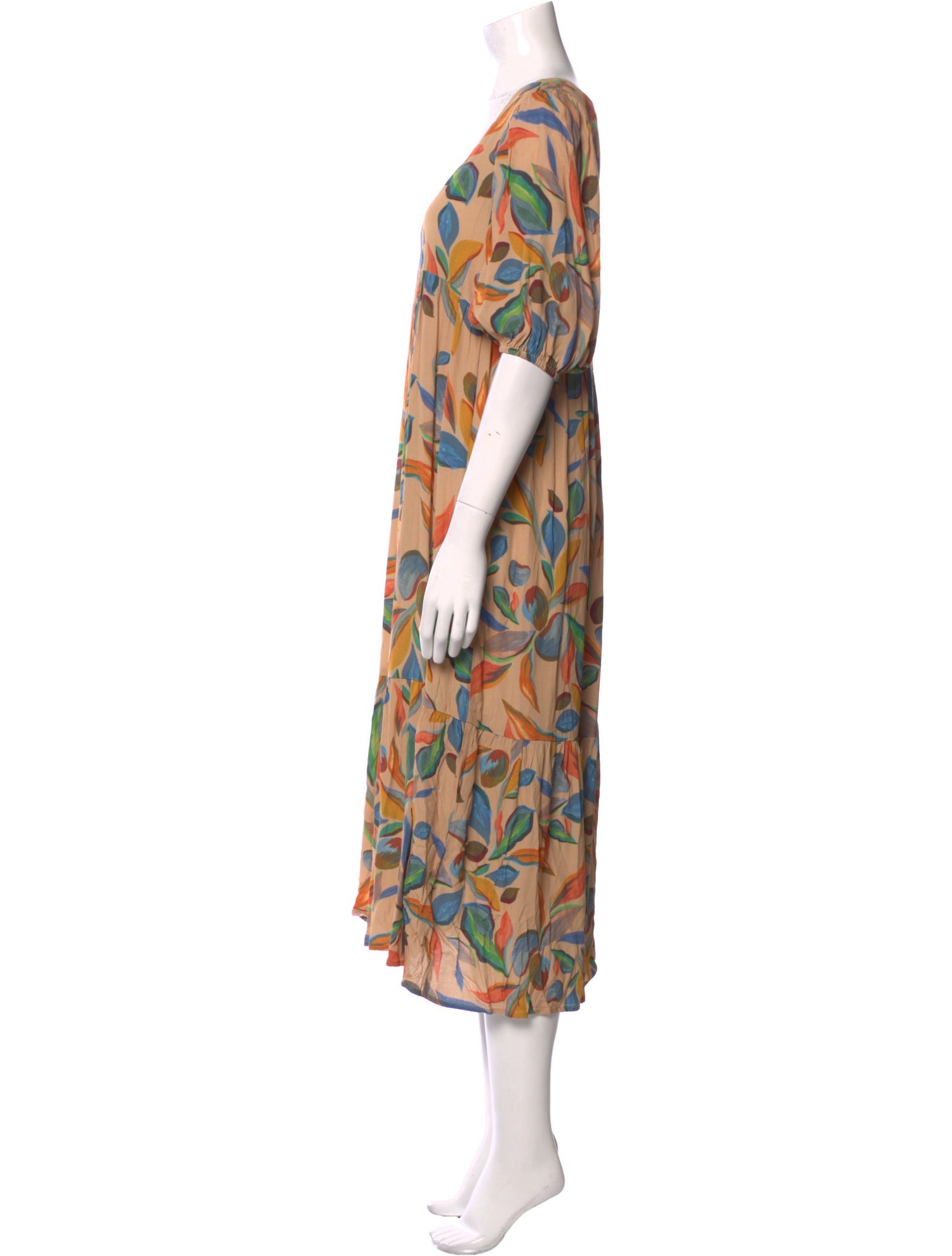 Rachel Pally Printed Midi Length Dress w/ Tags