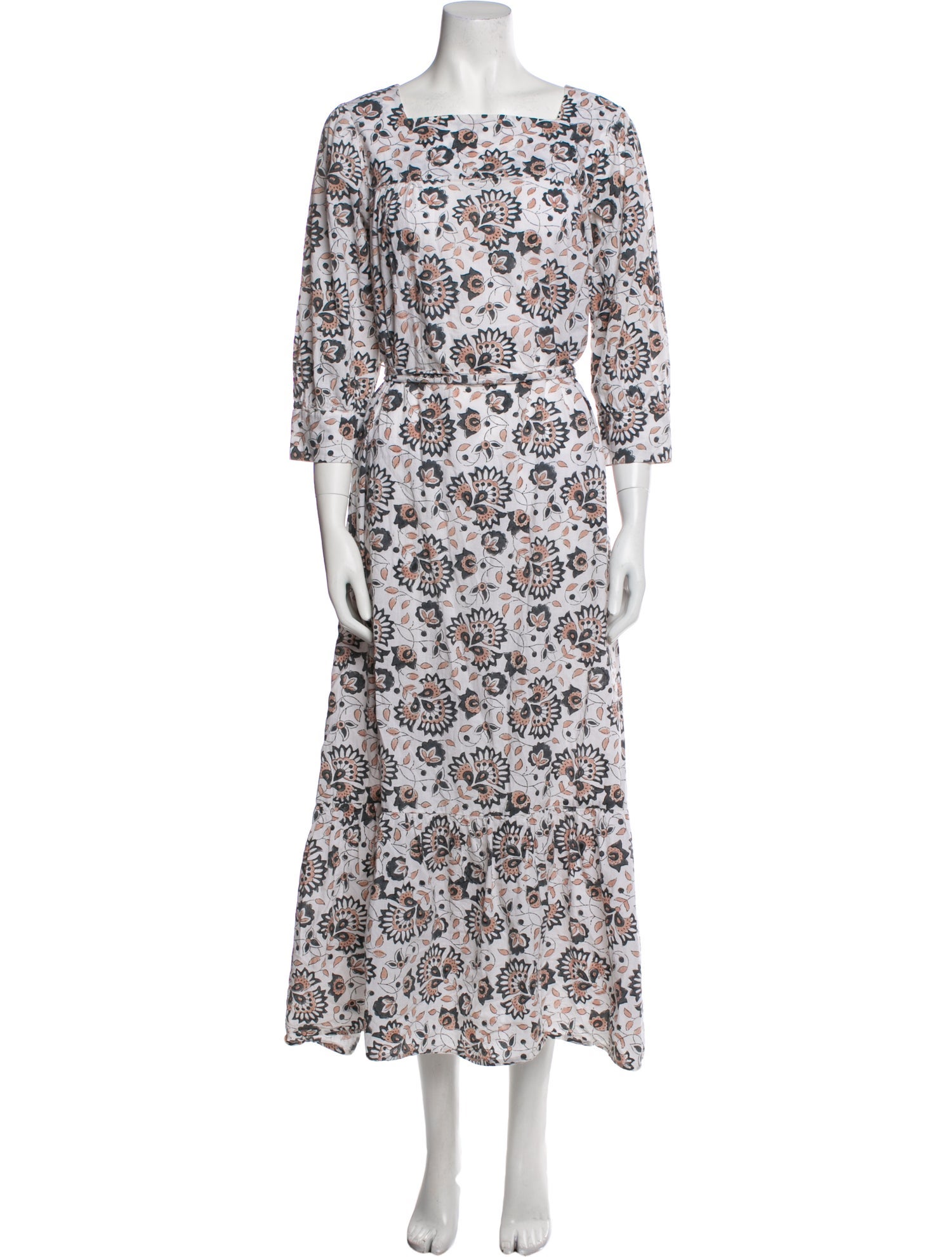Rachel Pally Floral Print Long Dress