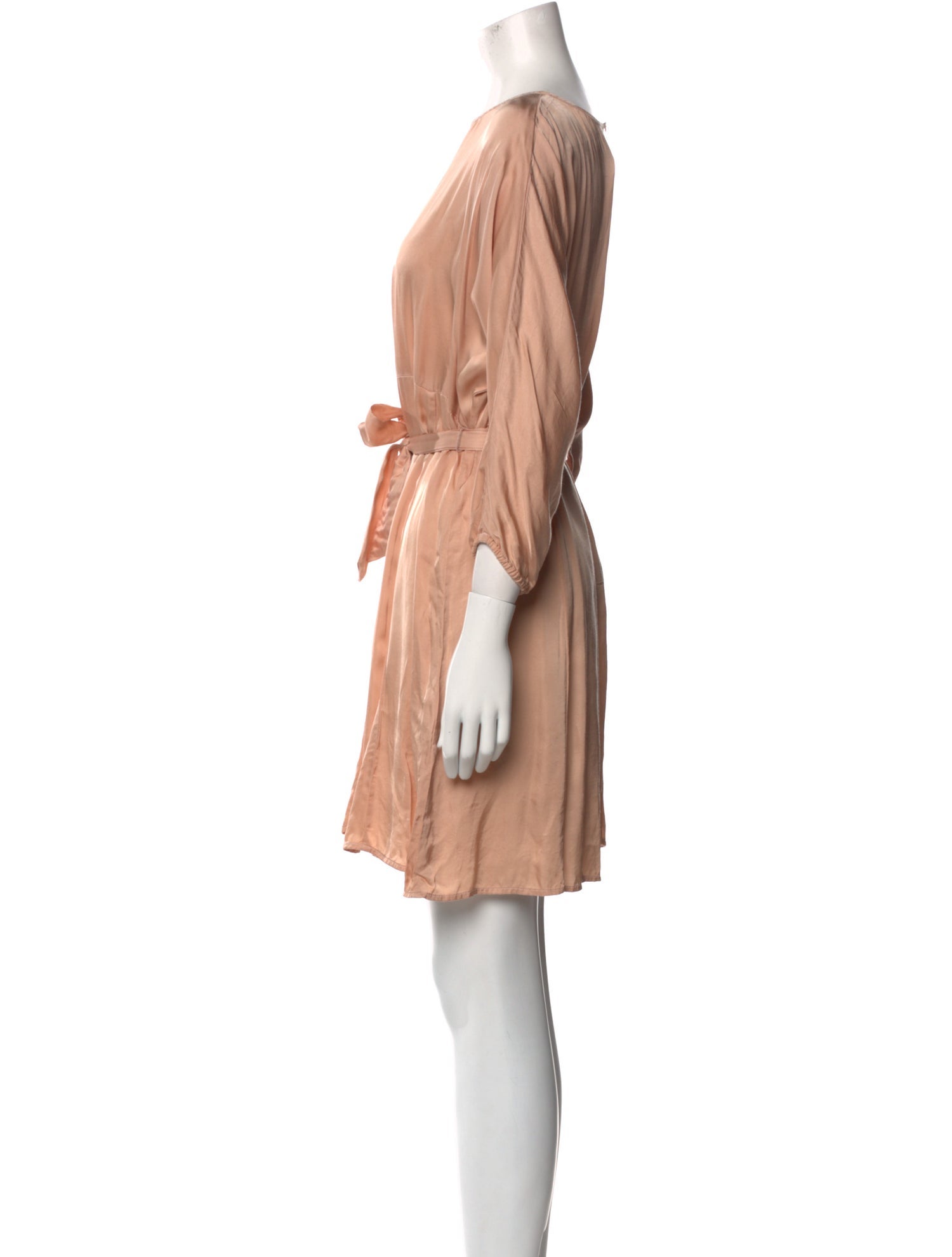 Rachel Pally Bateau Neckline Mini Dress