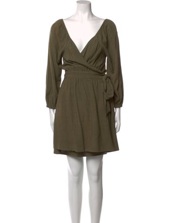 Rachel Pally V-Neck Mini Dress