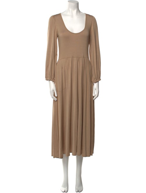 Rachel Pally Scoop Neck Midi Length Dress