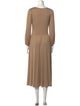 Rachel Pally Scoop Neck Midi Length Dress