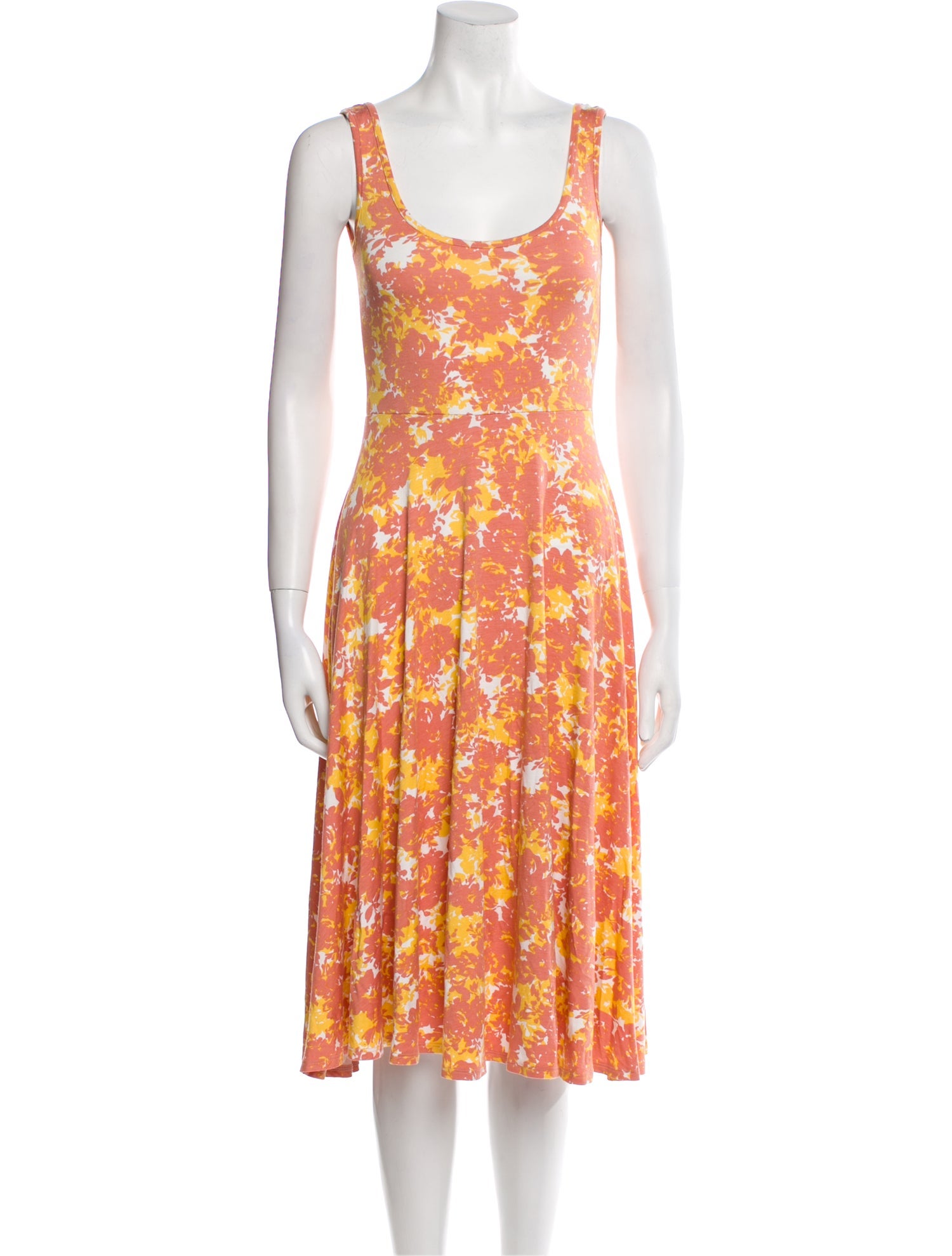 Rachel Pally Floral Print Midi Length Dress