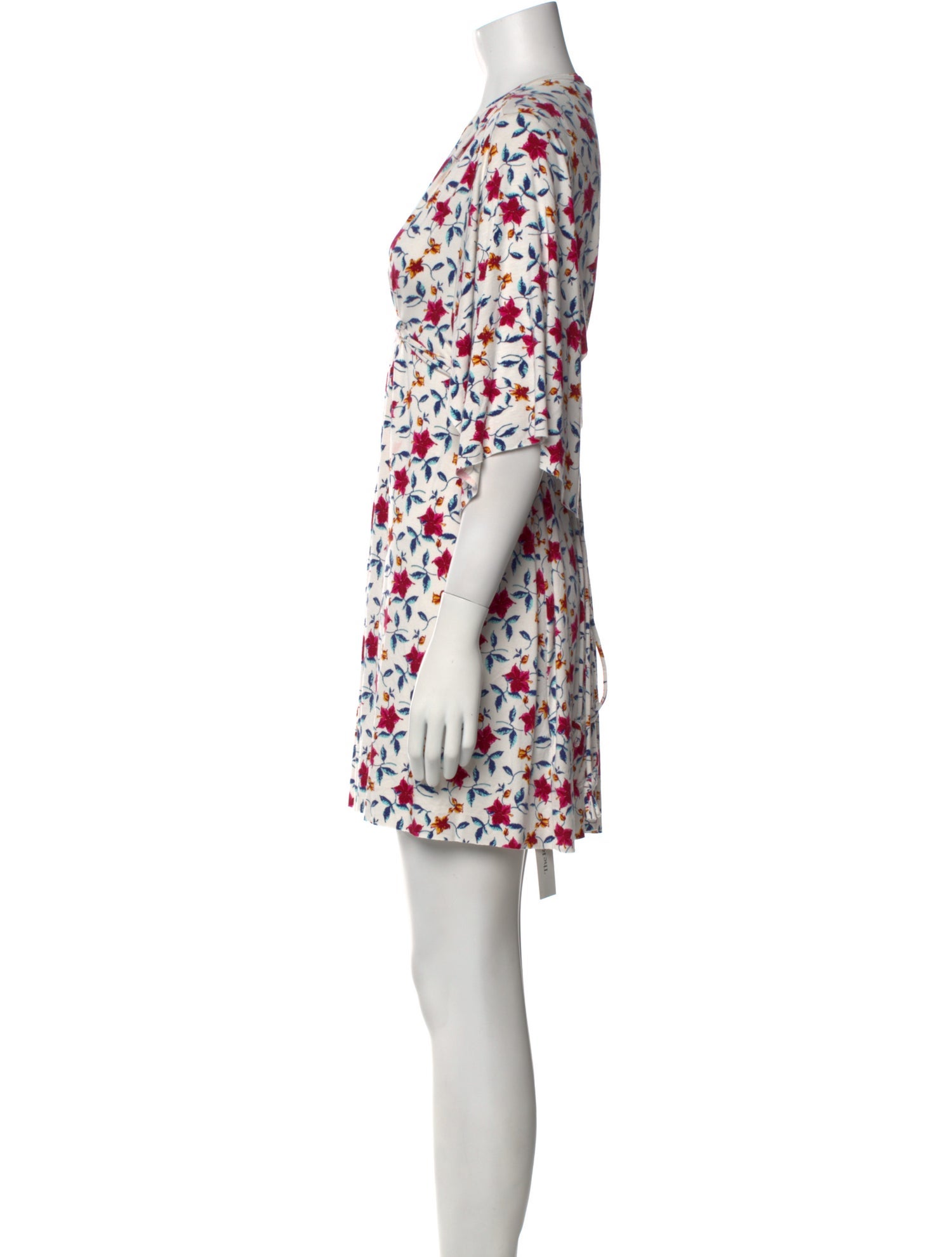 Rachel Pally Floral Print Mini Dress