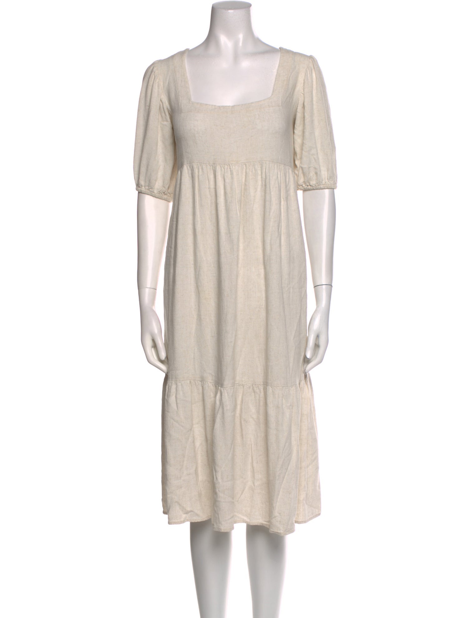 Rachel Pally Square Neckline Midi Length Dress