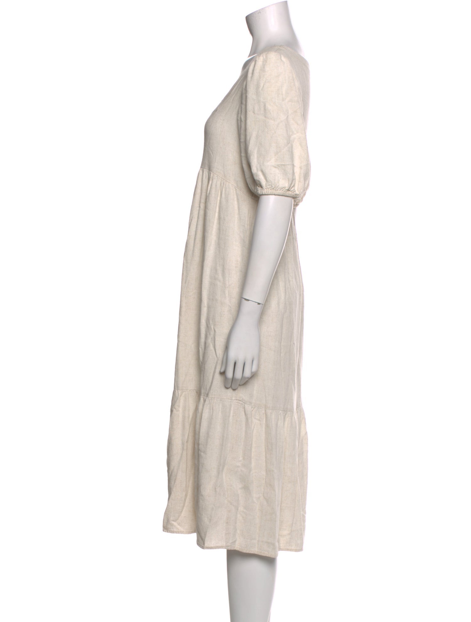 Rachel Pally Square Neckline Midi Length Dress