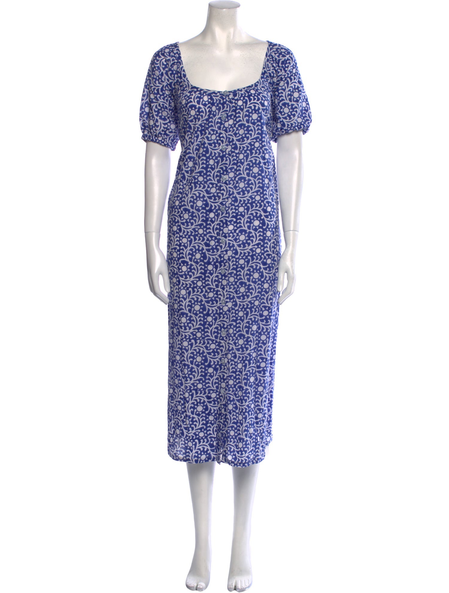 Rachel Pally Floral Print Midi Length Dress