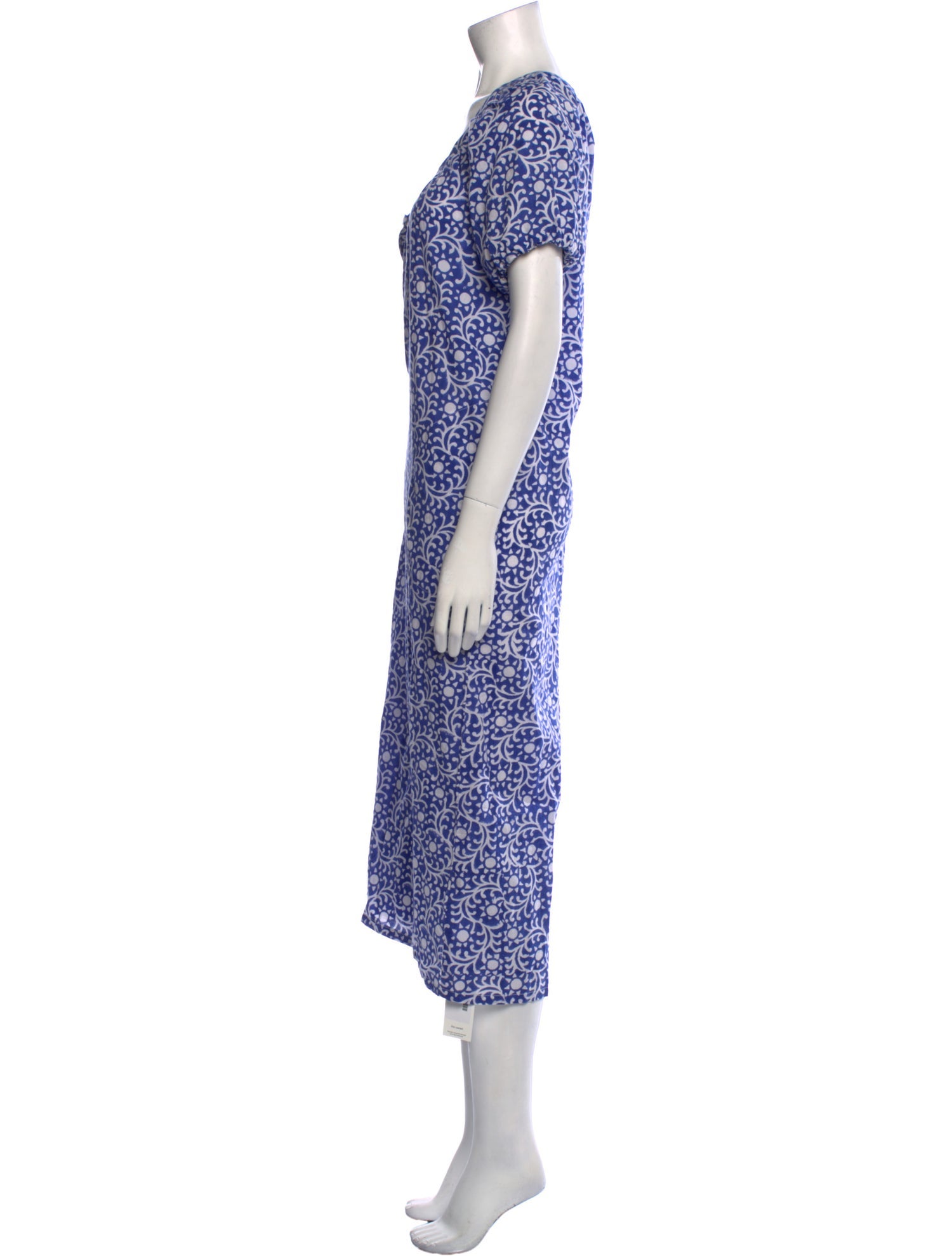 Rachel Pally Floral Print Midi Length Dress