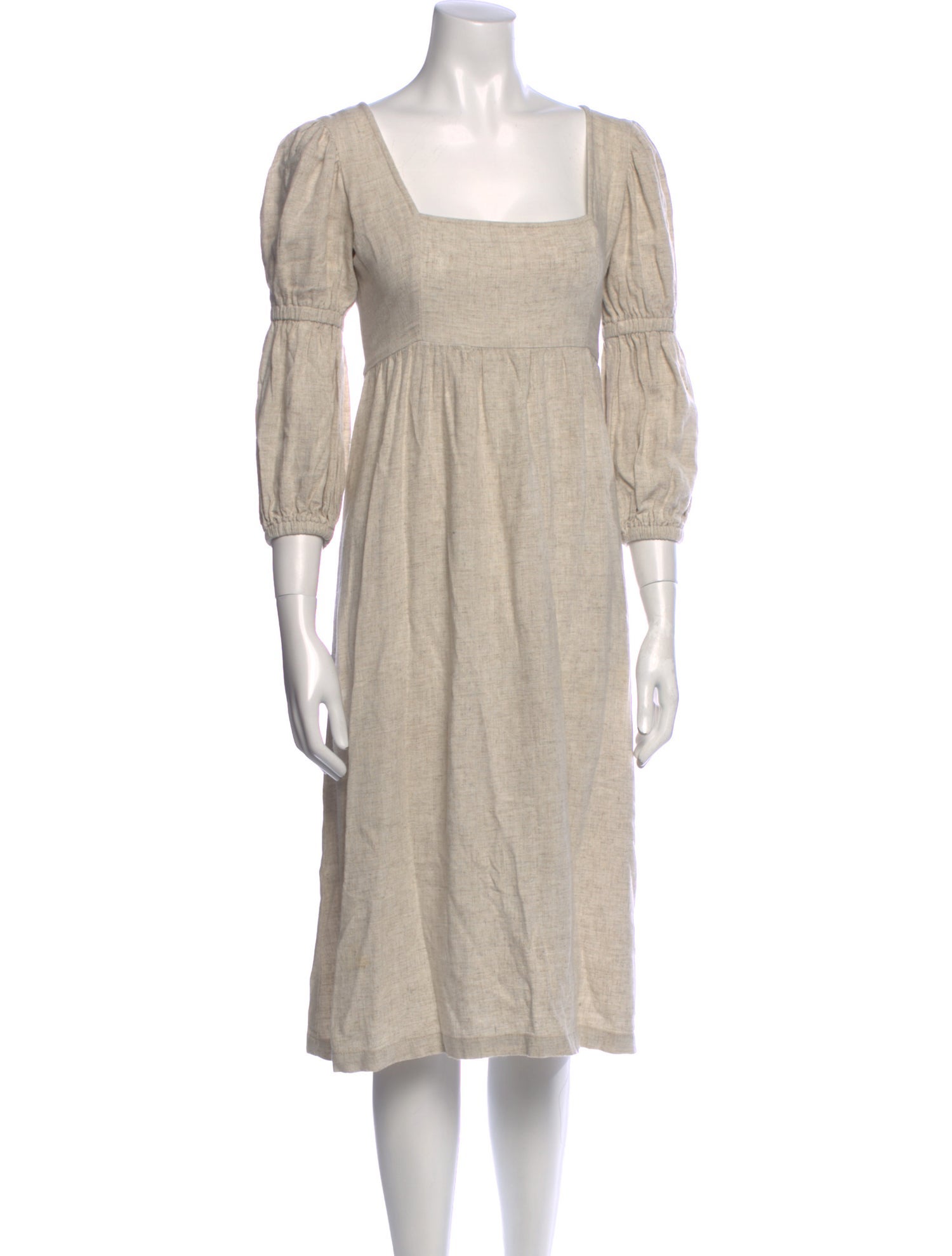 Rachel Pally Square Neckline Midi Length Dress