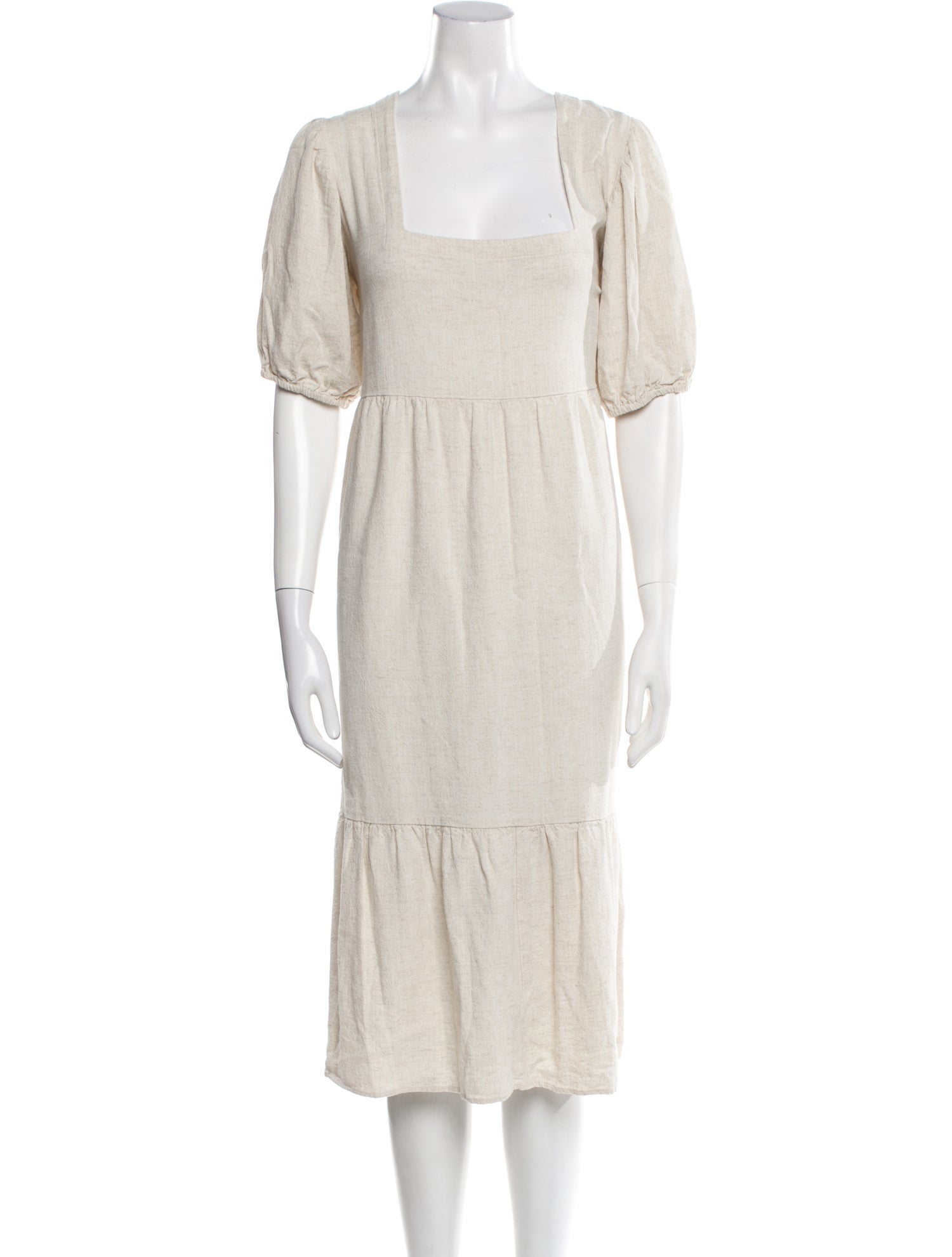 Rachel Pally Square Neckline Midi Length Dress