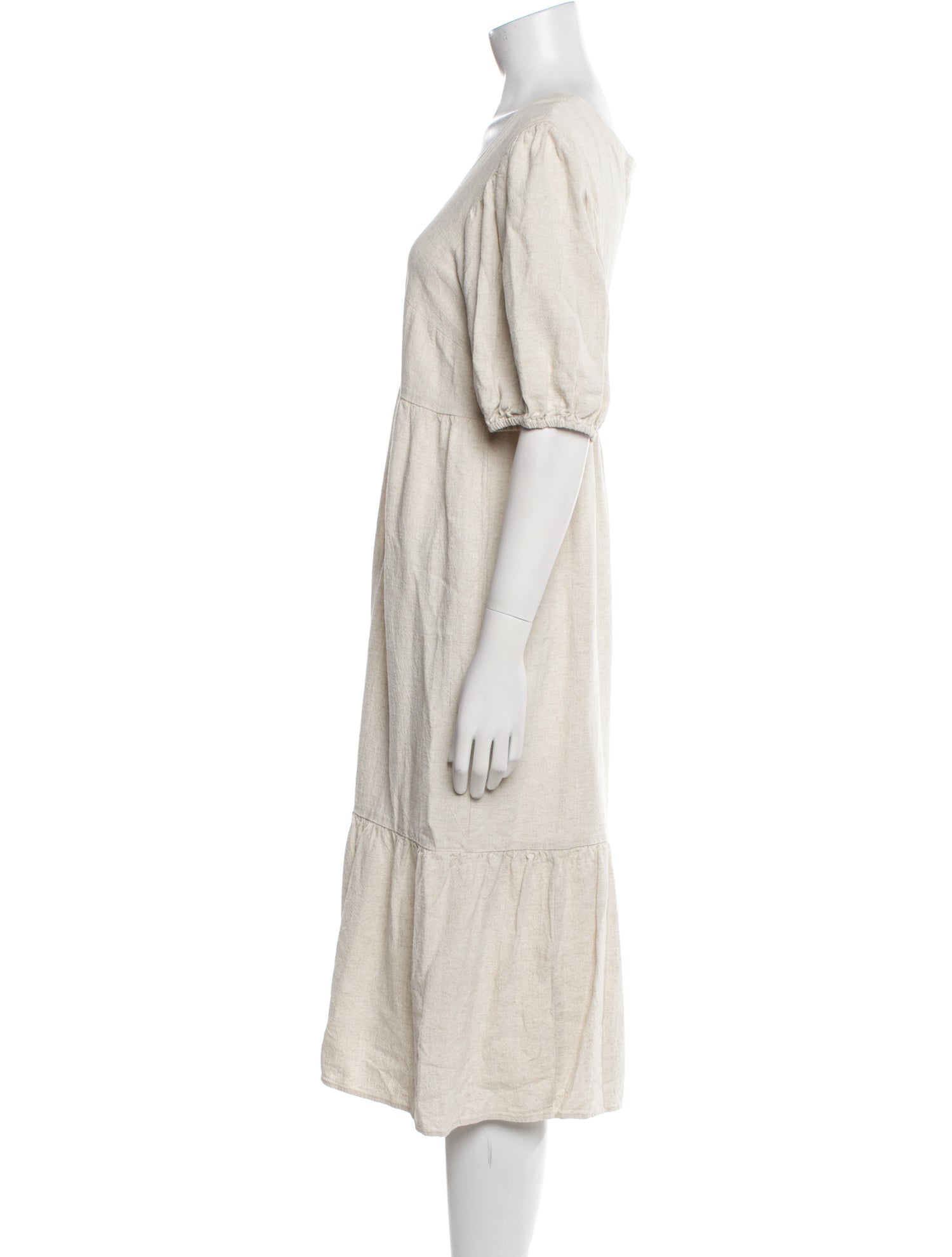 Rachel Pally Square Neckline Midi Length Dress