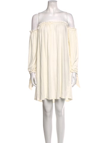 Rachel Pally Dresses Off-The-Shoulder Mini Dress L