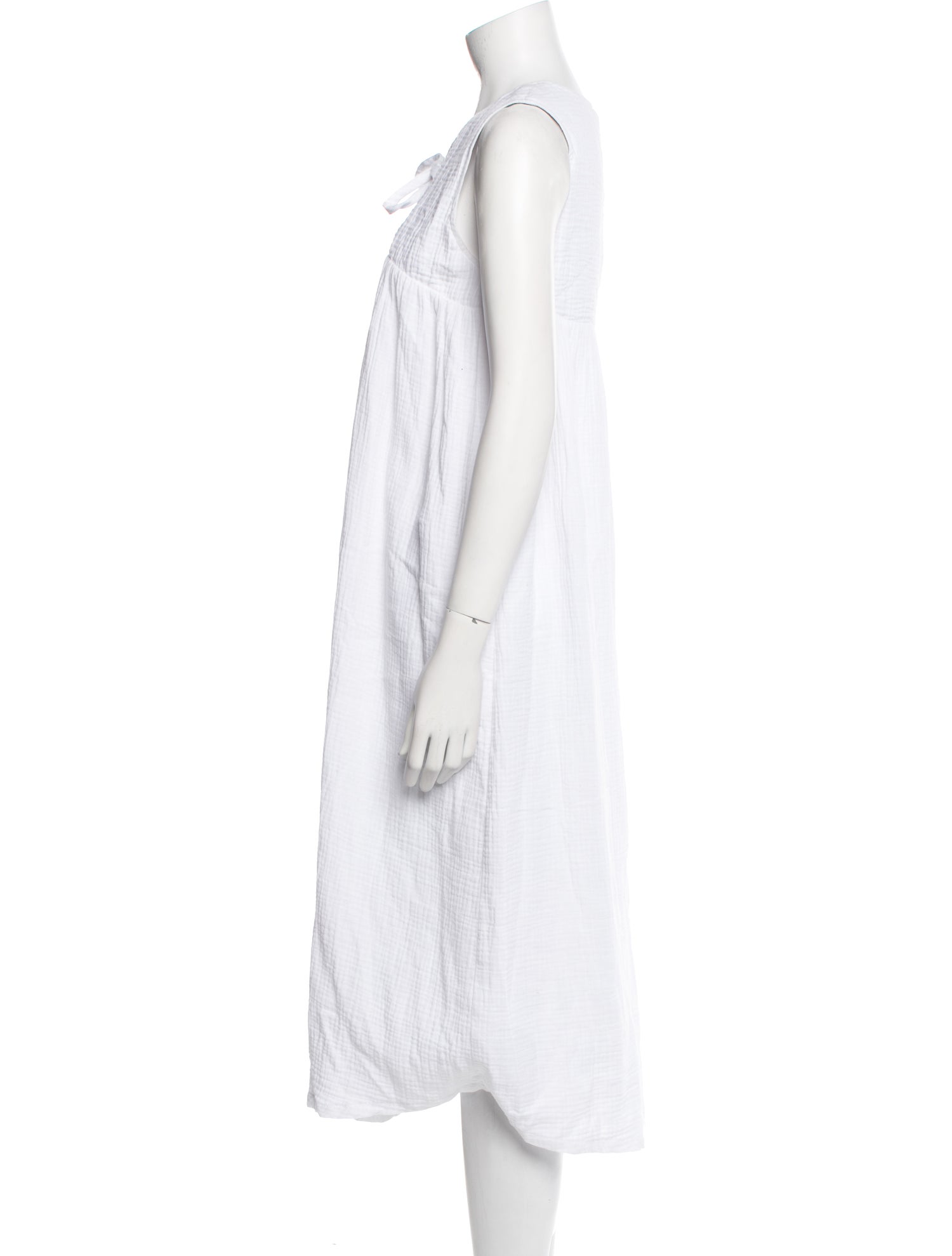 Rachel Pally Tie Neck Knee-Length Dress