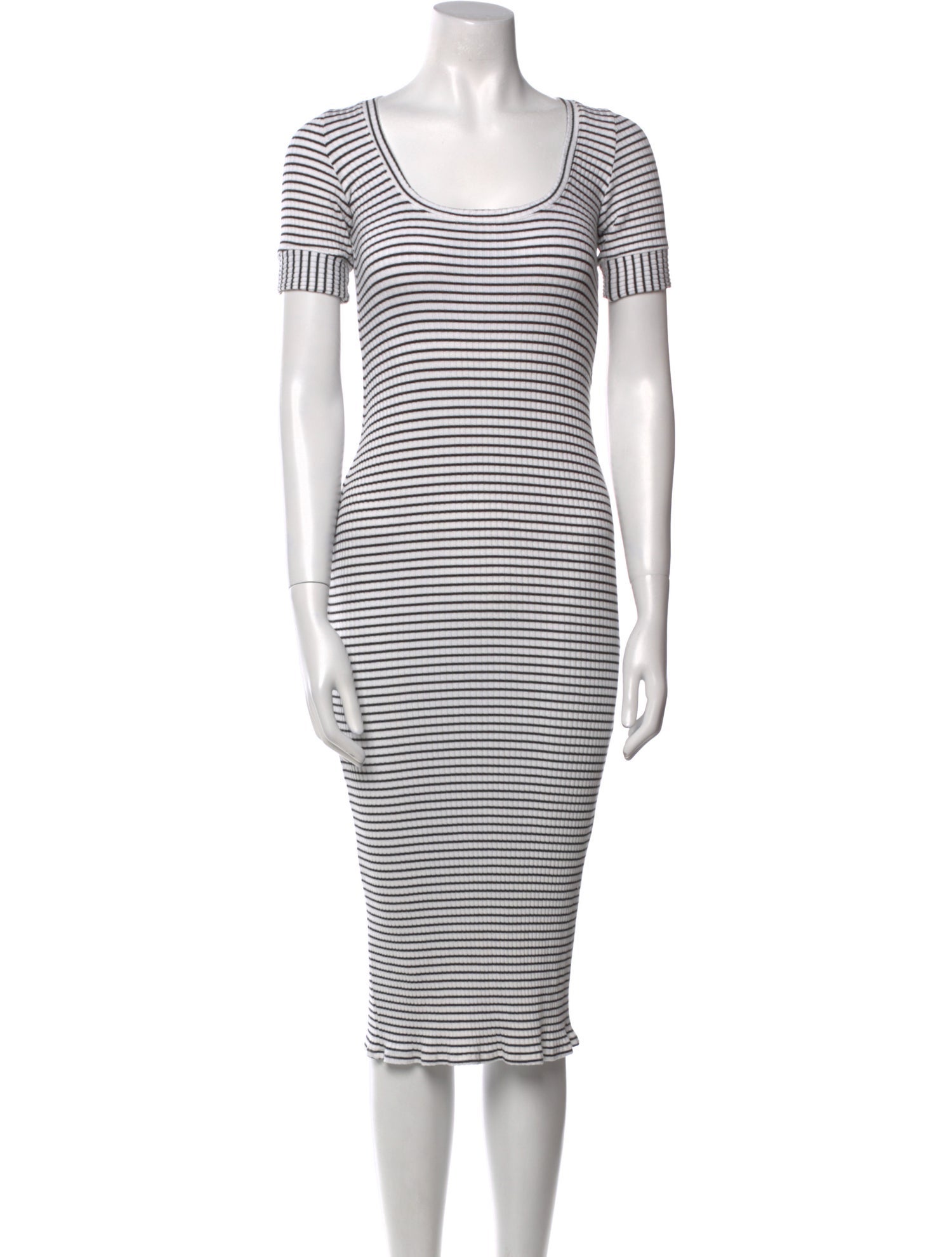 Rachel Pally Striped Midi Length Dress