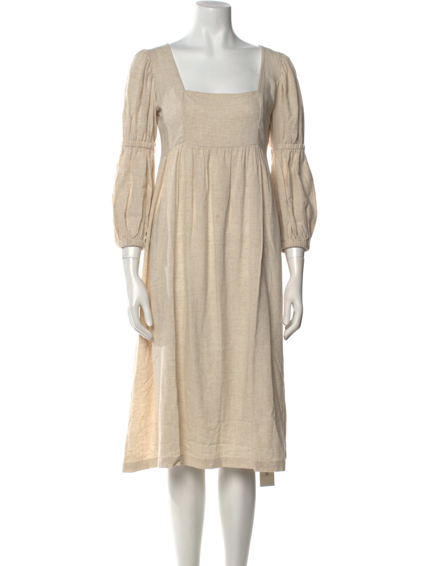 Rachel Pally Square Neckline Midi Length Dress