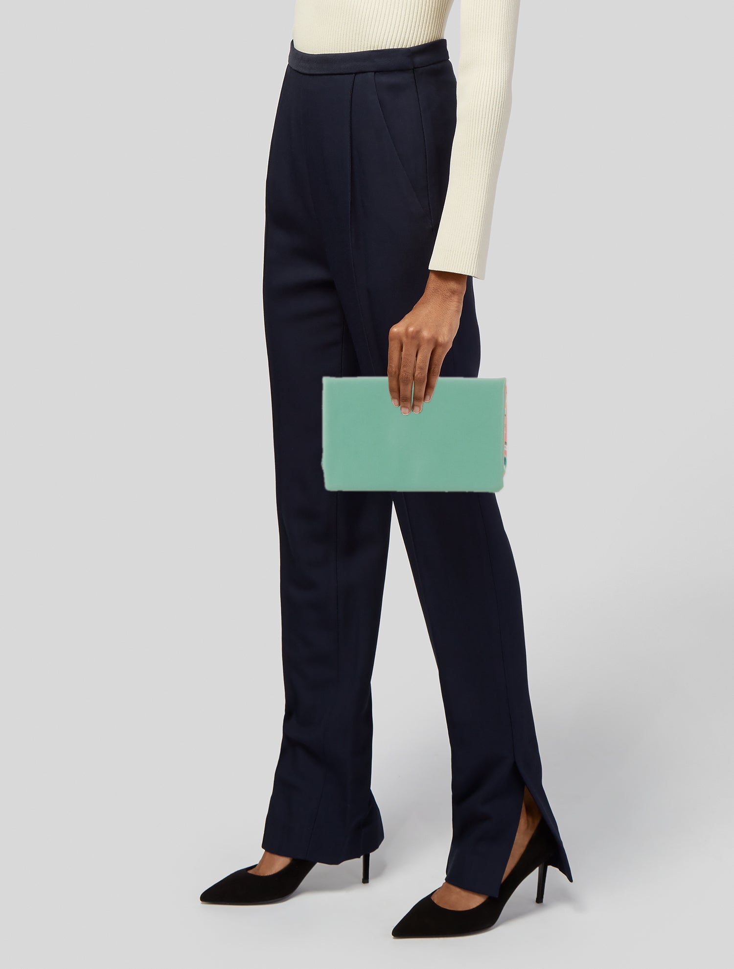 Rachel Pally Leather Clutch