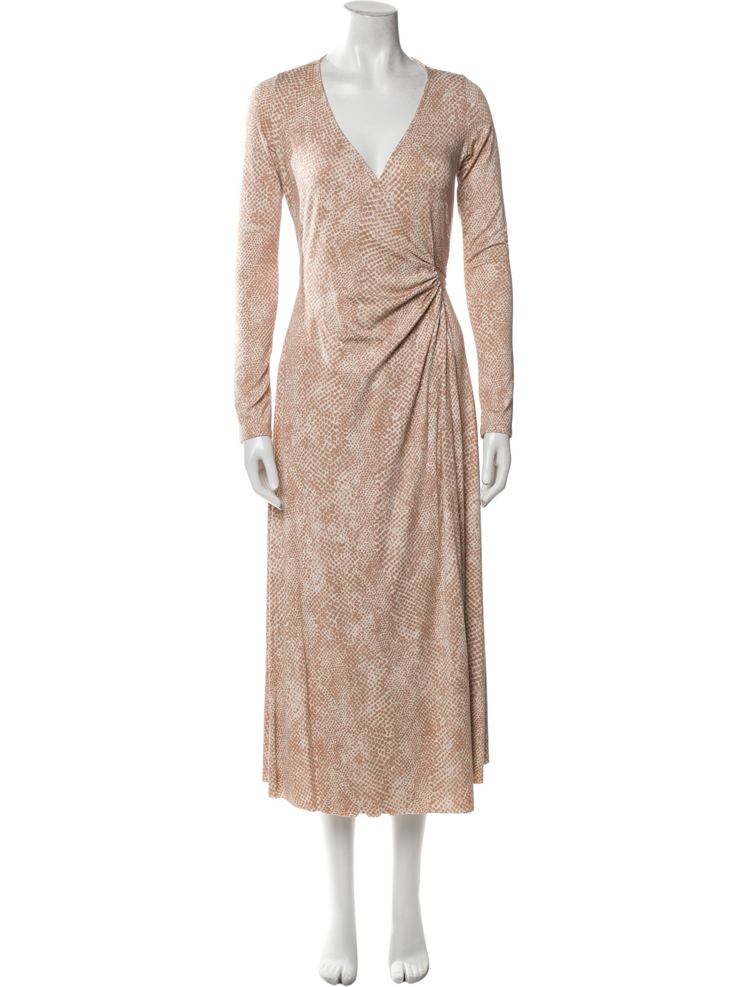 Rachel Pally Animal Print Midi Length Dress