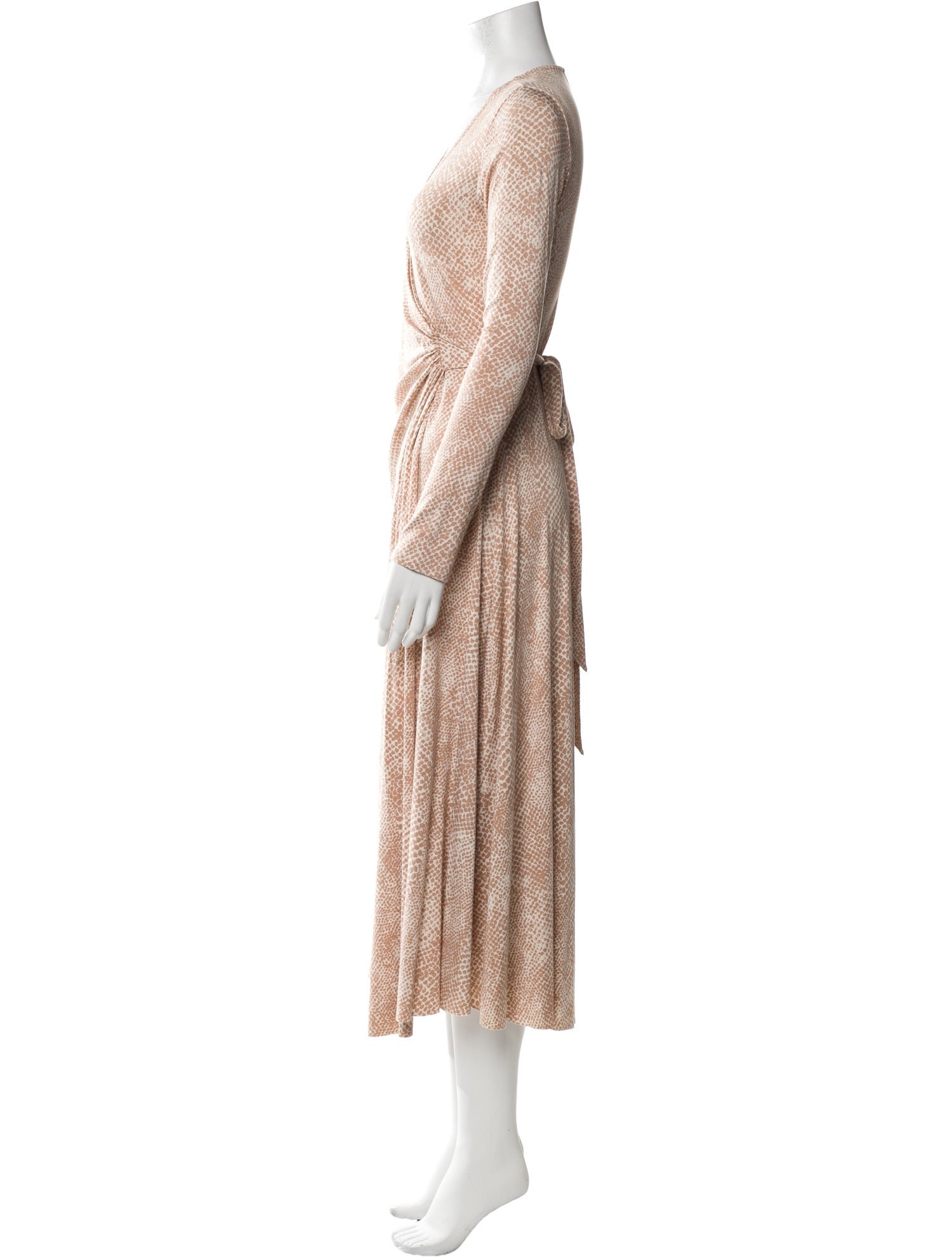 Rachel Pally Animal Print Midi Length Dress