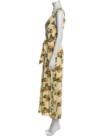 Rachel Pally Floral Print Long Dress