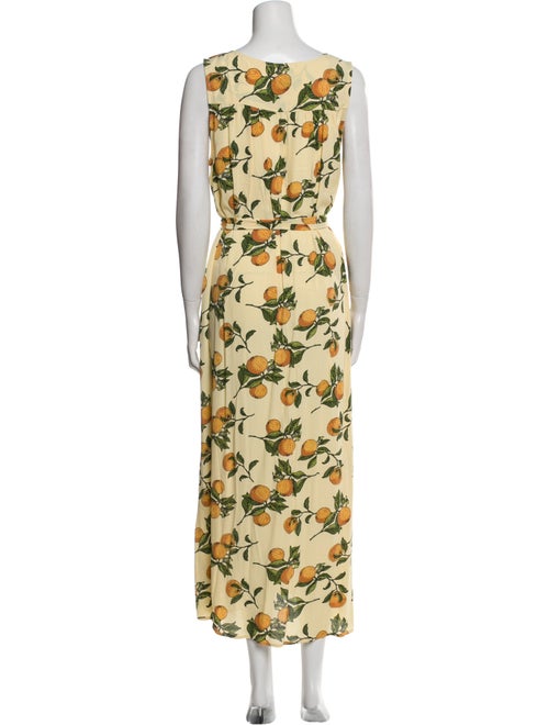 Rachel Pally Floral Print Long Dress
