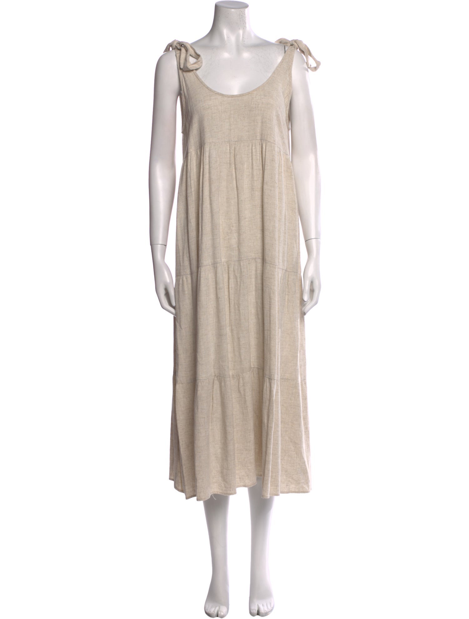 Rachel Pally Scoop Neck Midi Length Dress