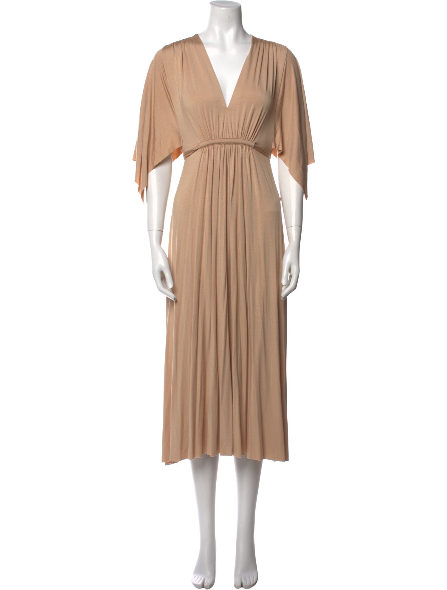 Rachel Pally V-Neck Midi Length Dress