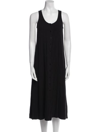 Rachel Pally Scoop Neck Midi Length Dress
