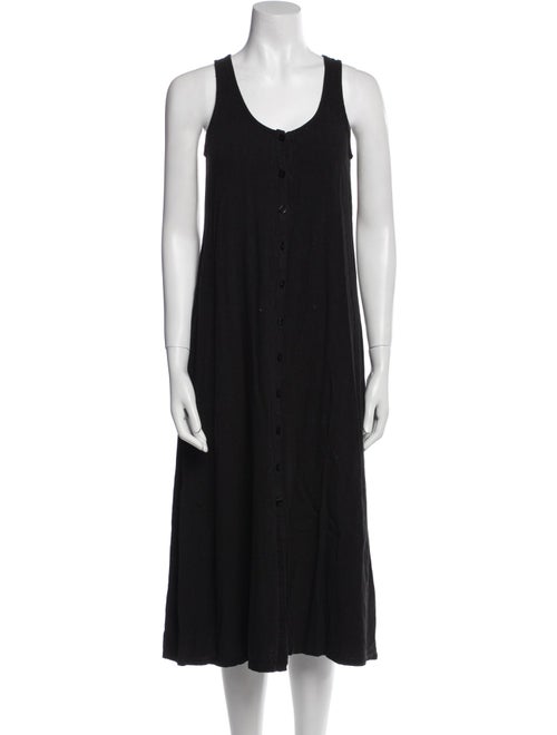 Rachel Pally Scoop Neck Midi Length Dress