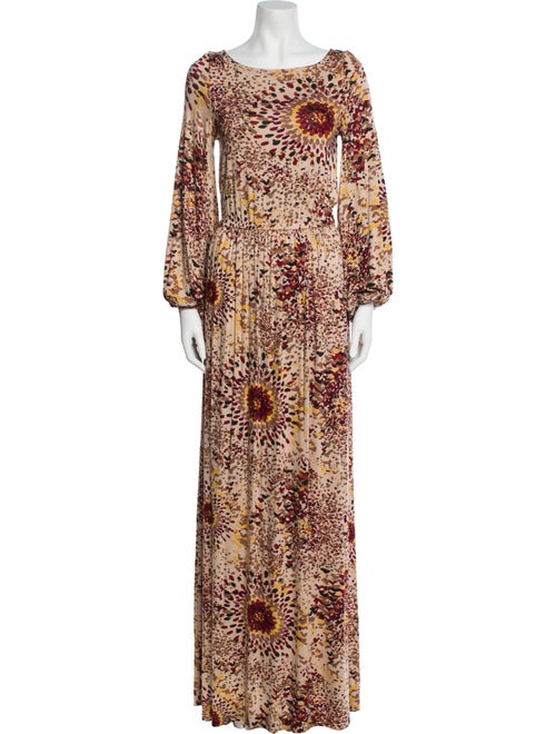 Rachel Pally Animal Print Long Dress