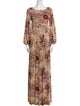 Rachel Pally Animal Print Long Dress