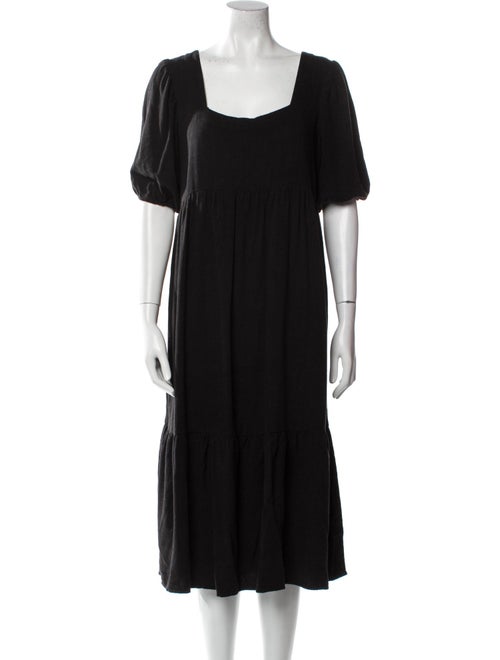 Rachel Pally Square Neckline Midi Length Dress