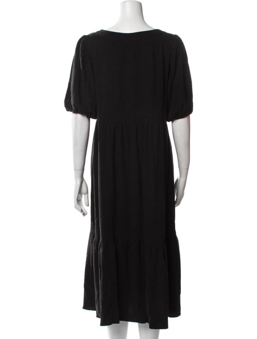 Rachel Pally Square Neckline Midi Length Dress