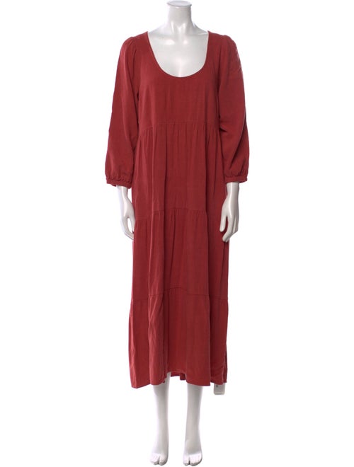 Rachel Pally Scoop Neck Long Dress