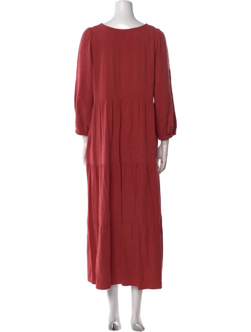 Rachel Pally Scoop Neck Long Dress