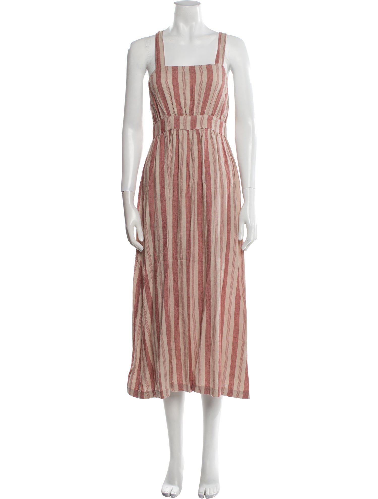 Rachel Pally Striped Midi Length Dress