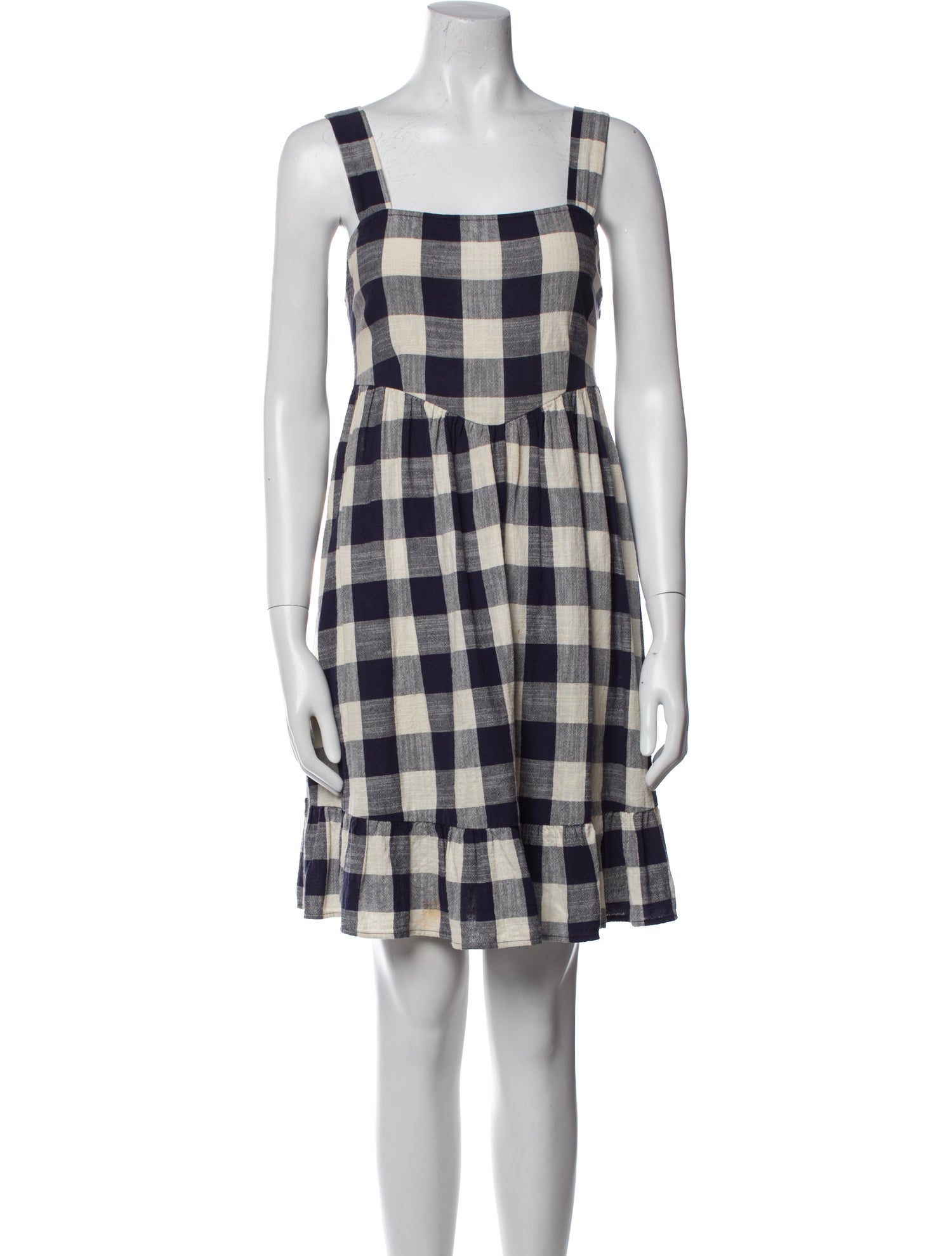 Rachel Pally Plaid Print Mini Dress