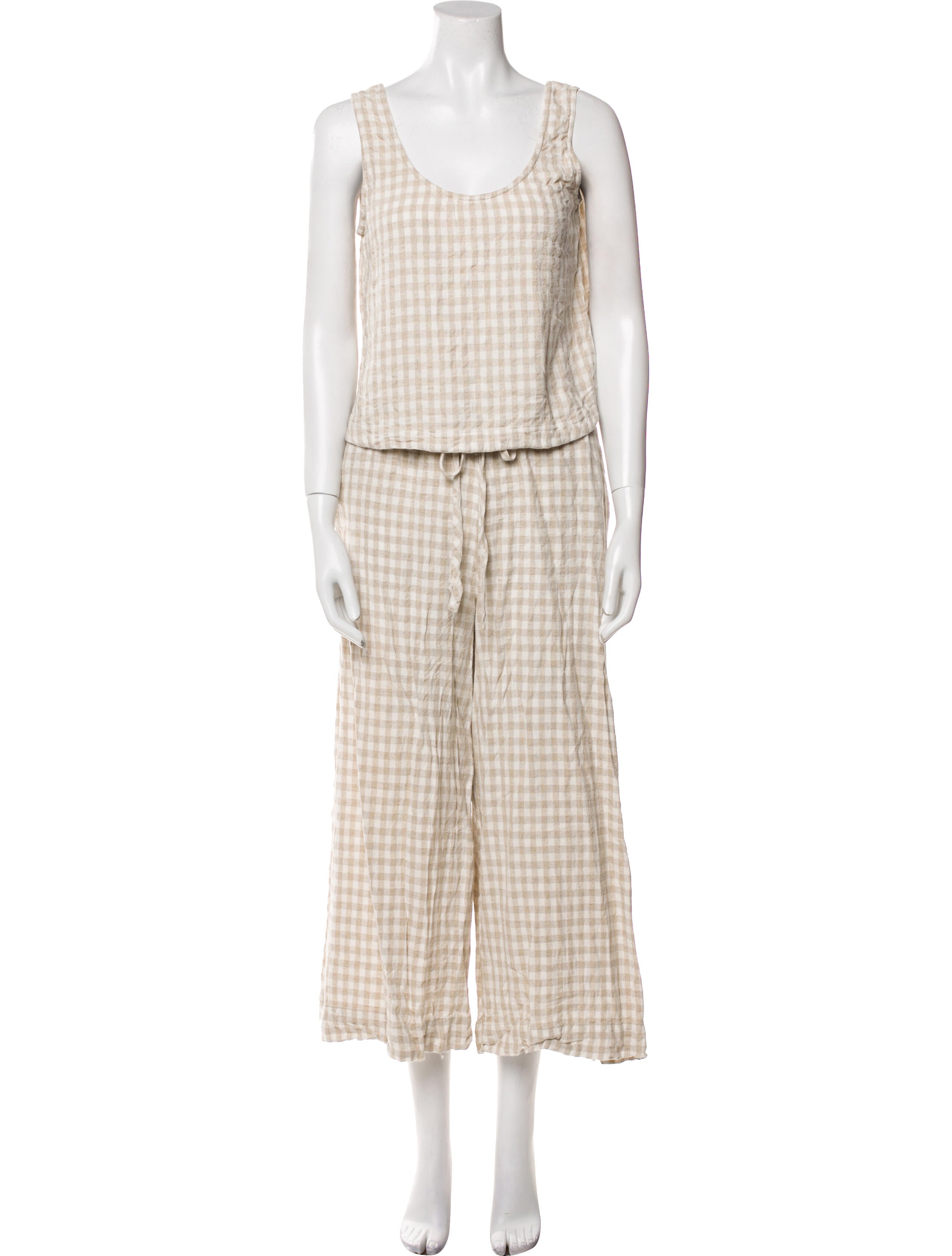 Rachel Pally Plaid Print Pant Set