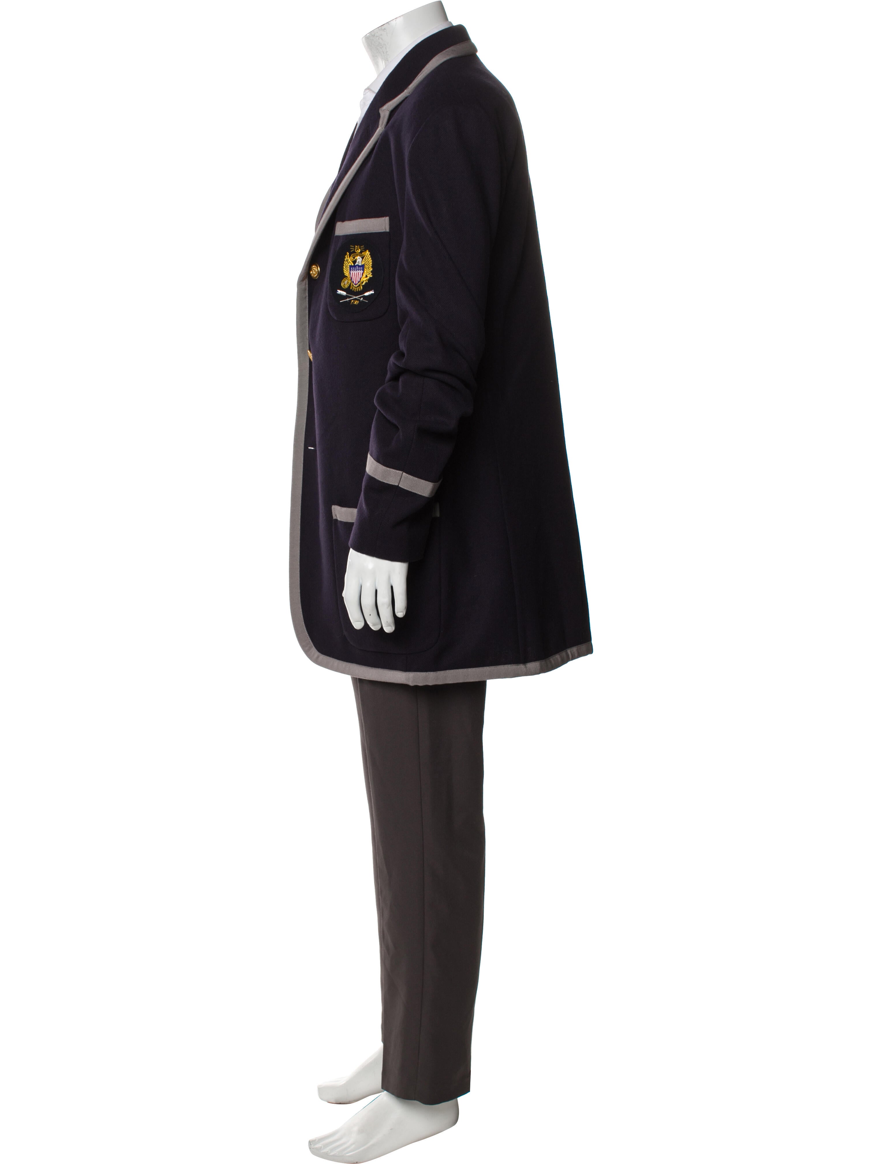 Rowing Blazers Wool Striped Blazer