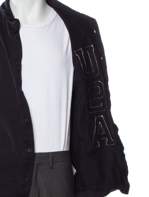 Rowing Blazers Graphic Print Varsity Jacket