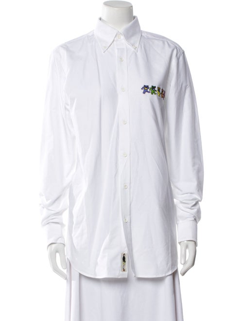 Rowing Blazers Long Sleeve Button-Up Top