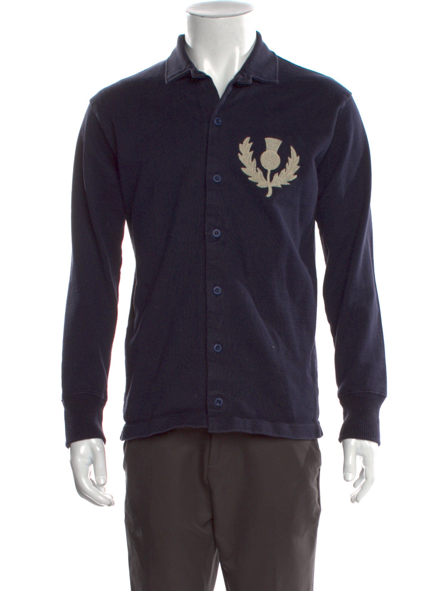 Rowing Blazers Graphic Print Collar Cardigan