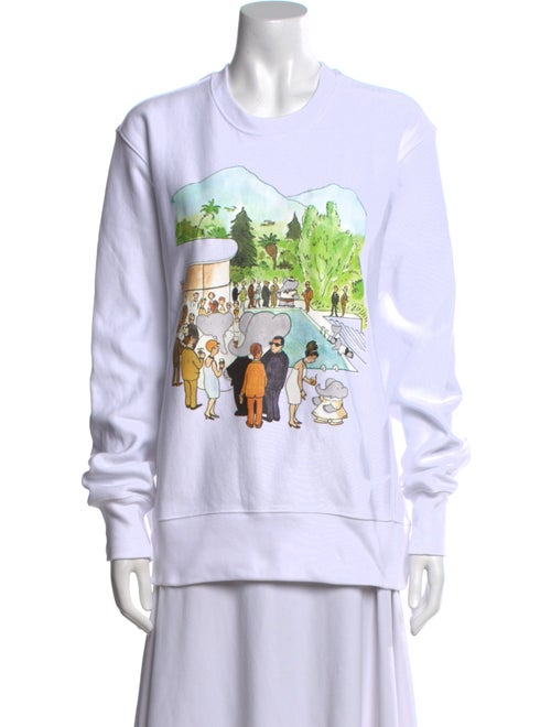 Rowing Blazers Graphic Print Crew Neck Sweatshirt