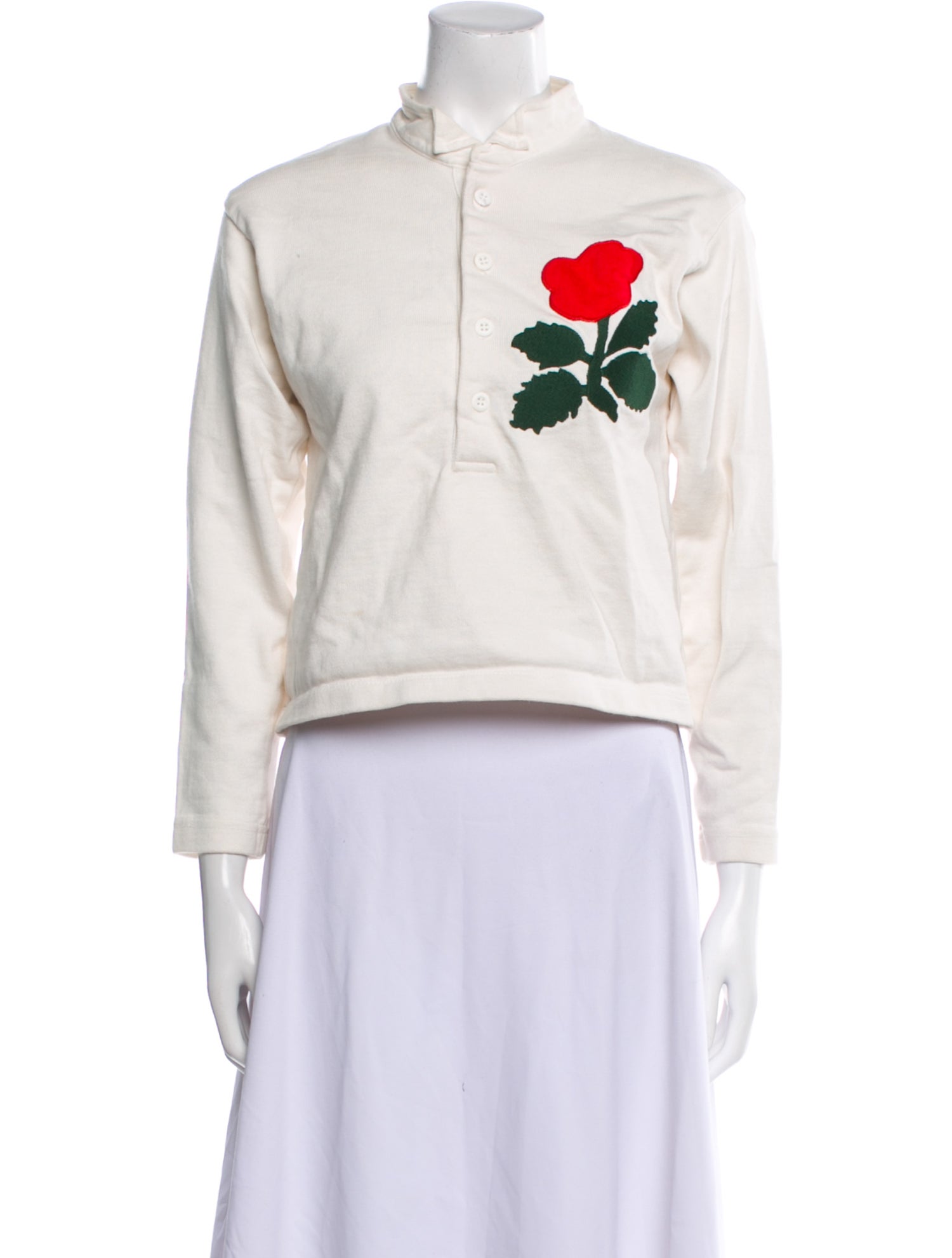 Rowing Blazers Mock Neck Long Sleeve Sweatshirt