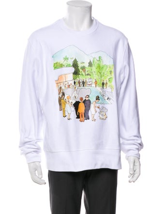 Rowing Blazers Graphic Print Crew Neck Sweatshirt