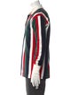 Rowing Blazers Striped Mock Neck Polo Sweater