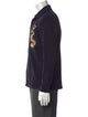 Rowing Blazers Graphic Print Mock Neck Cardigan