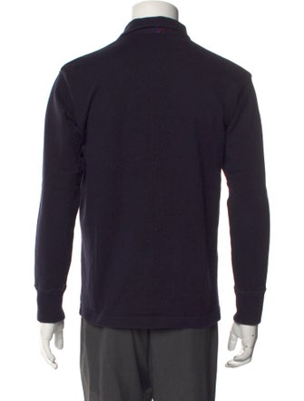 Rowing Blazers Graphic Print Mock Neck Cardigan