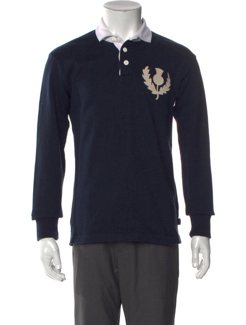 Rowing Blazers Graphic Print Crew Neck Polo Sweater
